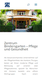 Mobile Screenshot of bindersgarten.ch